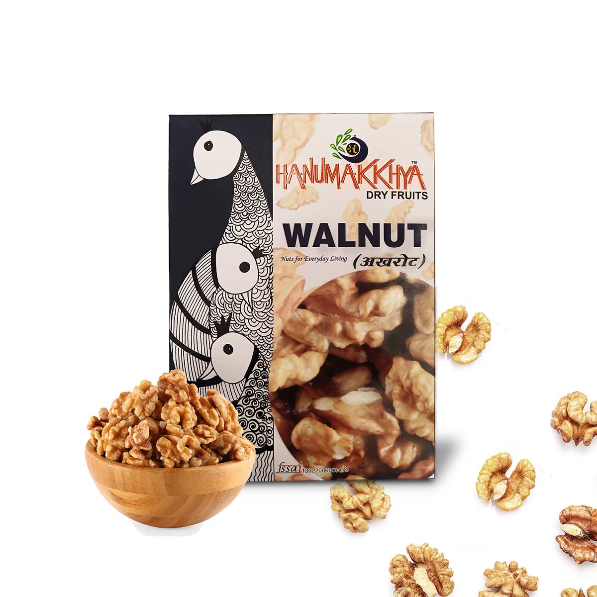 Hanumakkhya Dry Fruits Healthy&100% Natural Walnut Giri  (GOLD 800GM