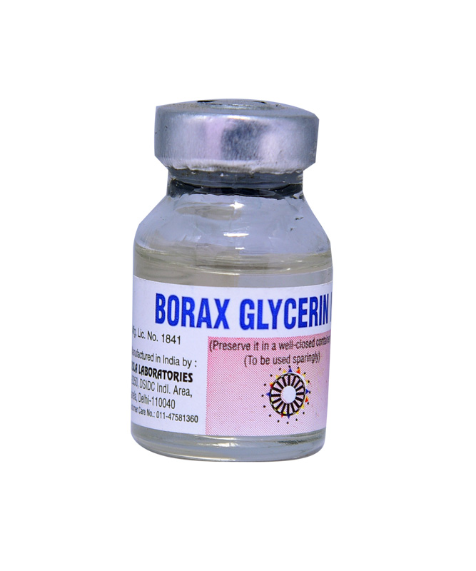 BORAX GLYCERINE 10GM