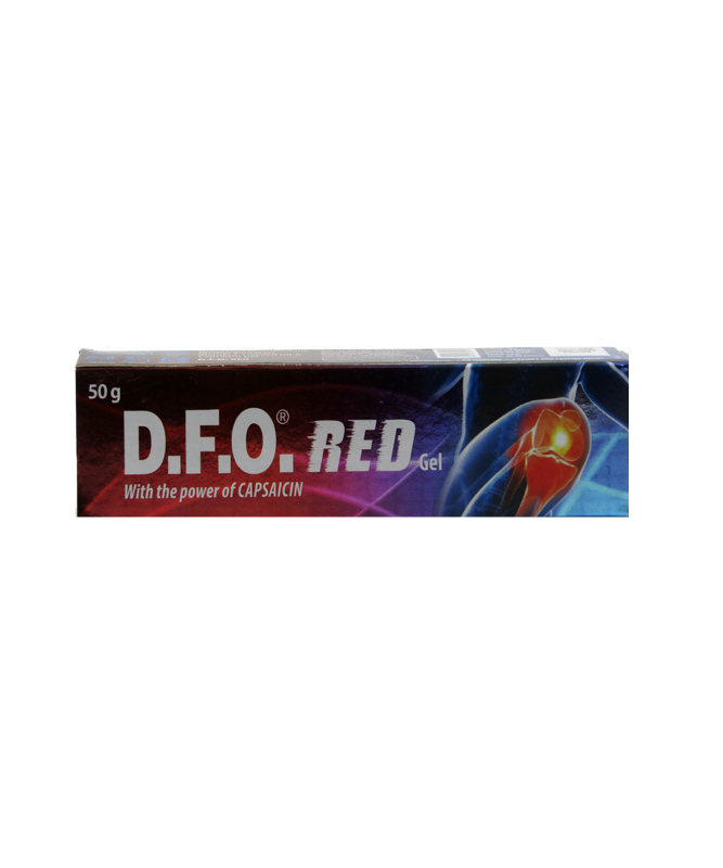 DFO RED GEL 50GM
