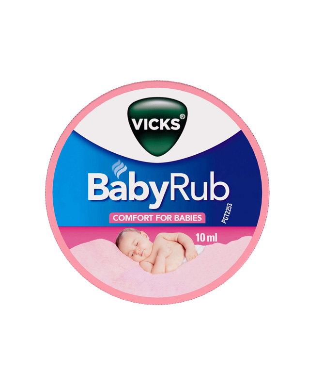 VICKS VAPORAB BABYRUB 10ML