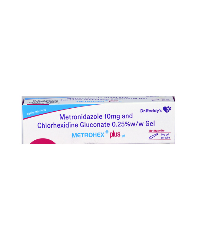 METROHEX PLUS GEL 20GM