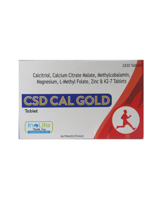 CSD CAL GOLD TAB 10S