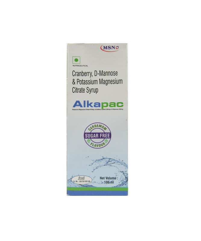 ALKAPAC  SUGAR FREE CARDAMOM FLAVOUR SYRUP 100ML