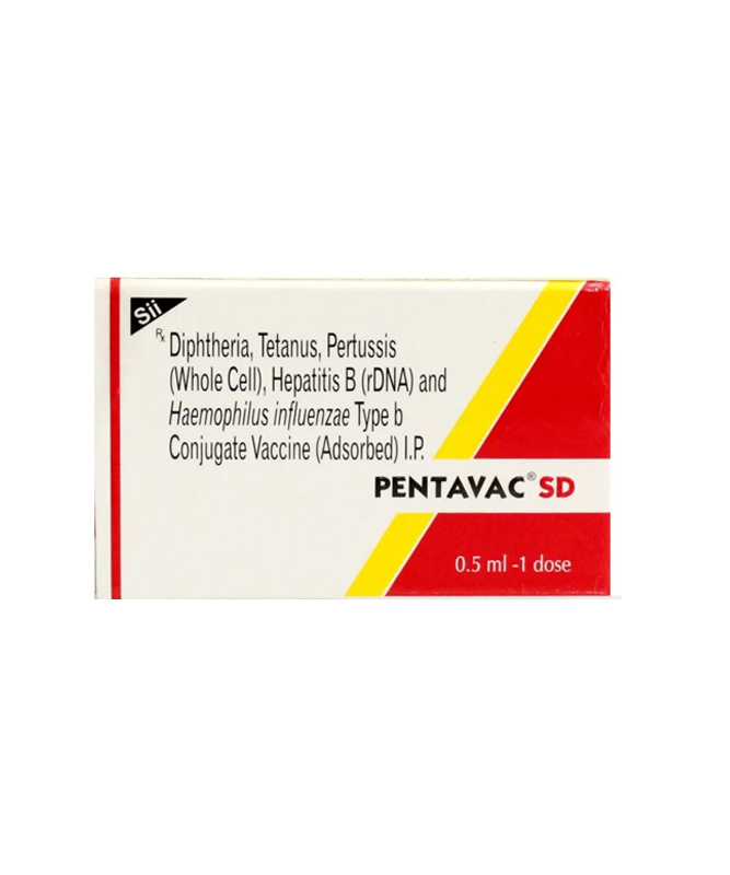 PENTAVAC SD VACCINE 0.5ML