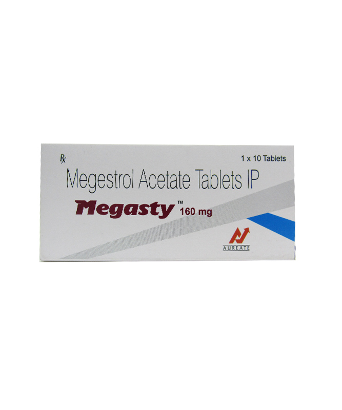 MEGASTY TAB 160MG 10S