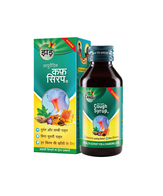 ZANDU AYURVEDIC COUGH SYRUP 100ML