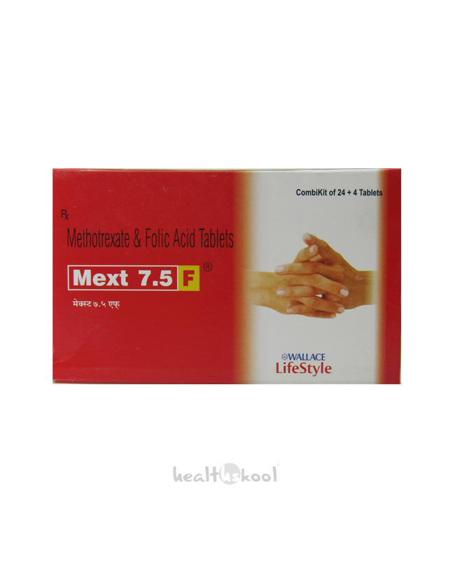 MEXT TAB 7.5MG 28S