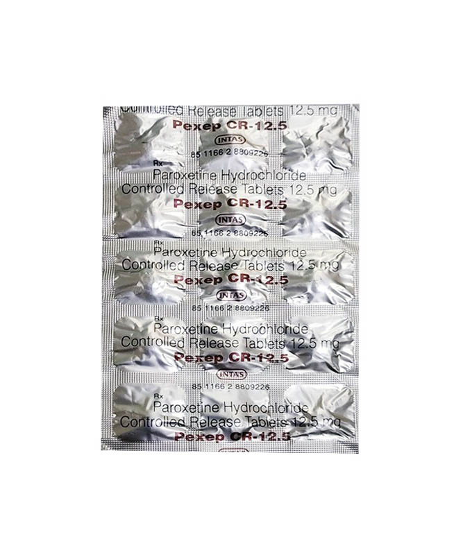 PEXEP CR TAB 12.5MG 15S