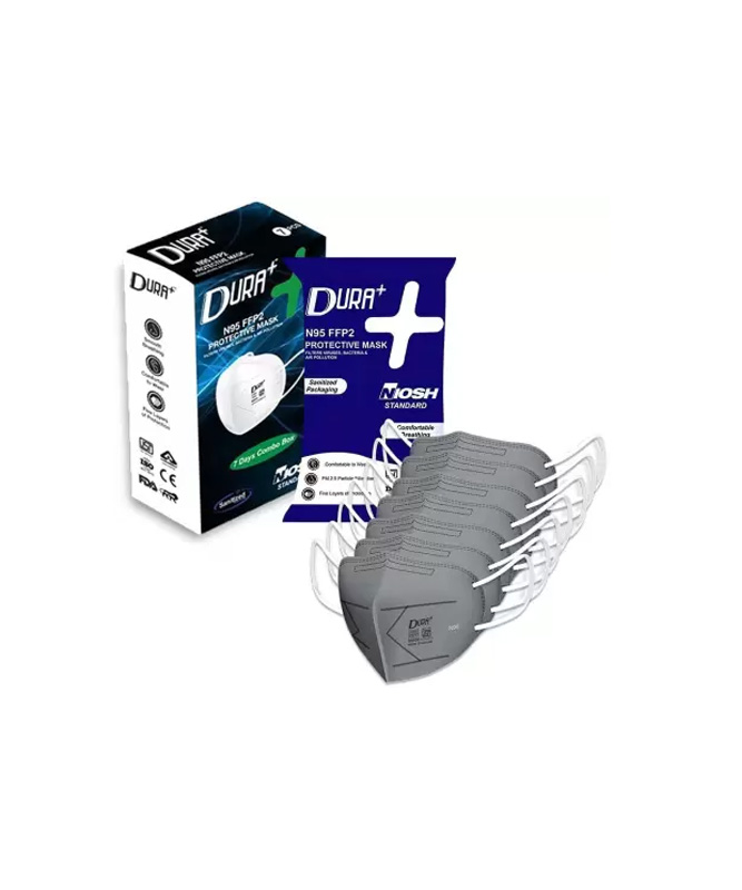 DURA PLUS N95 FACE MASK WITH EAR LOOP