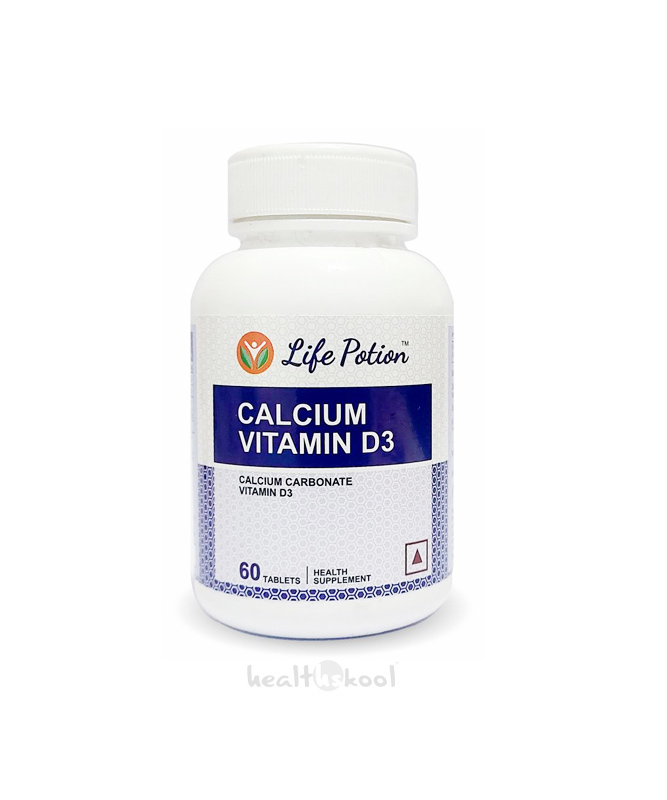 LIFE POTION CALCIUM VITAMIN D3 TAB 60S