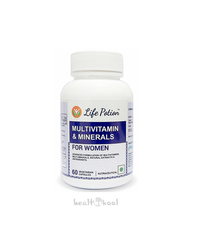 LIFE POTION MULTIVITAMIN AND MINERALS FOR WOMEN TAB 60S